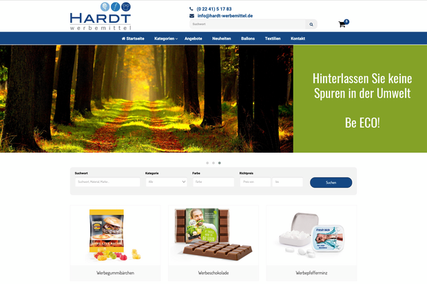 Werbeartikel-Shop Hardt Werbemittel